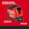 thumbnail image 3 of Tape Measure CRAFTSMAN PROREACH 25ft/7.6m w/ Magnetic Hook, 3 of 6