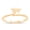 Gold-Tone, variant on Sterling Silver Mini Dragonfly Ring Size 5