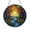Acrylic 3.5 Inch, variant on Sunrise Sunset Landscape Stained Glass Style Suncatcher Window Hanging Decor, Nature Scene Glass Art Panel for Window Decoration Gift