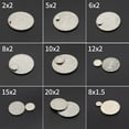 thumbnail image 3 of Imán redondo 2x2,4x2,5x2,6x2,8x2,10x2,12x2,15x2,20x2mm neodimio N35 permanente NdFeB disco magnético súper fuerte, 3 of 4