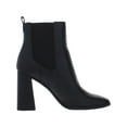 thumbnail image 2 of SAM EDELMAN Womens Black Side Gores Cushioned Flare Booties 8.5, 2 of 3