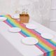 thumbnail image 5 of Glitter Table Flag | Sparkly Sequin Polyester Table Runner for Wedding Parties Events | Multicolor | 12x71 Inch | Decorative Banquet Table Cover | Durable, Fade-Resistant, Easy Matching | 1 Piece, 5 of 6