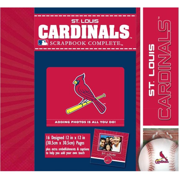 St. Louis Cardinals 12 x 12 Complete Scrapbook Kit