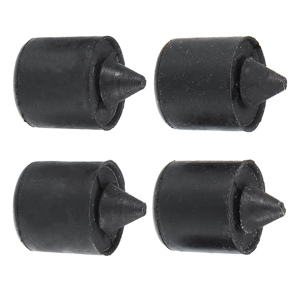 Unique Bargains 4pcs Car Exterior Rubber Bumpers Stop Cushion Repair Set for Ford for Ranger 2004-2011 W705903S300 Black