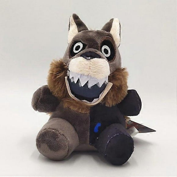 7" Five Nights At Freddy's Plush Fnaf Grey Wolf Plush Soft Stuffed Toy Doll Fnaf Plush Toy Stuffed Doll Xmas Toys For Kids Fans