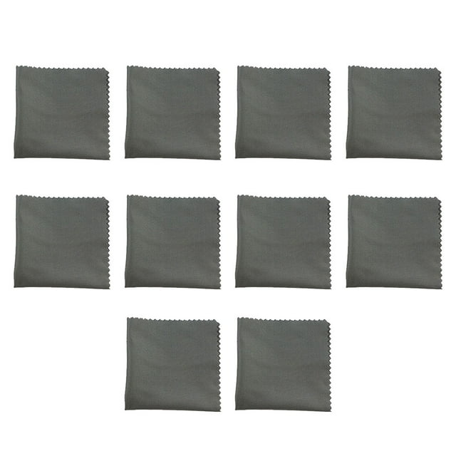 100 Pieces Glasses Wipes Colorful Stylish Different Wear-resistant Unique Design Exquisite Appearance Distinctive Cleaning Cloth 424C Gray 15*15CM