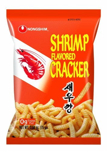 Nongshim Shrimp Cracker, 2 Pack , Total Net Wt. 5.28 Ounce by Nongshim