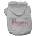 thumbnail image 3 of Princess Rhinestone Hoodies Pink S (10), 3 of 5