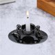 thumbnail image 4 of Portavelas De Acero Inoxidable Desmontable Para Hombre De Kung Fu, Base Estable Ampliamente Aplicada, Candelabro Romántico Para Cena A La Luz De Las Velas, Adorno Para Decoración Del Hogar Methold HA019090-00, 4 of 7