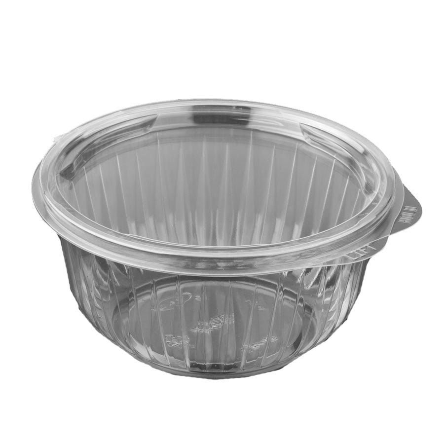Takeout Details about  / 50 ct.160 oz Restaurant Disposable Plastic Salad Bowls /& Lids Storage