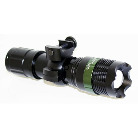 TRINITY 800 Lumens LED Tactical Flashlight + Picitinny Weaver Rifle