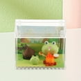 thumbnail image 5 of UYUH Miniature Animal Statue Resin Figurine with Acrylic Display Case, Cute Tabletop Decor for Bookshelf, Birthday Gifts, and Home Office Animal Design, 5 of 7
