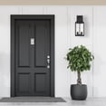 thumbnail image 4 of Designers Fountain Blueberry Trail 2 Light Black Outdoor Wall Lantern, D265M-8EW-BK, 4 of 5