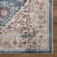 thumbnail image 4 of Concord Global Pandora Collection Royalty Area Rug Blue/Ivory/Paprika 6'7''x9'3'' 7' x 9' Bedroom, 4 of 5