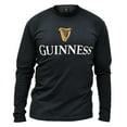 thumbnail image 2 of Long Sleeve Adult Male Black Shirt Made By Guinness, Small, 2 of 2