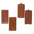 thumbnail image 3 of Moldes de Chocolate Formas Moldes para Hacer Galletas de Silicona DIY Cocina Para Hornear Fabricantes de Dulces 4 piezas Noticed HA004900-00, 3 of 7