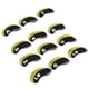 thumbnail image 5 of Fundas de cabeza para palos de Golf, Protector de neopreno a prueba de arañazos para cabeza de palo de Golf para exteriores, color negro y amarillo, 12 Uds., 5 of 14