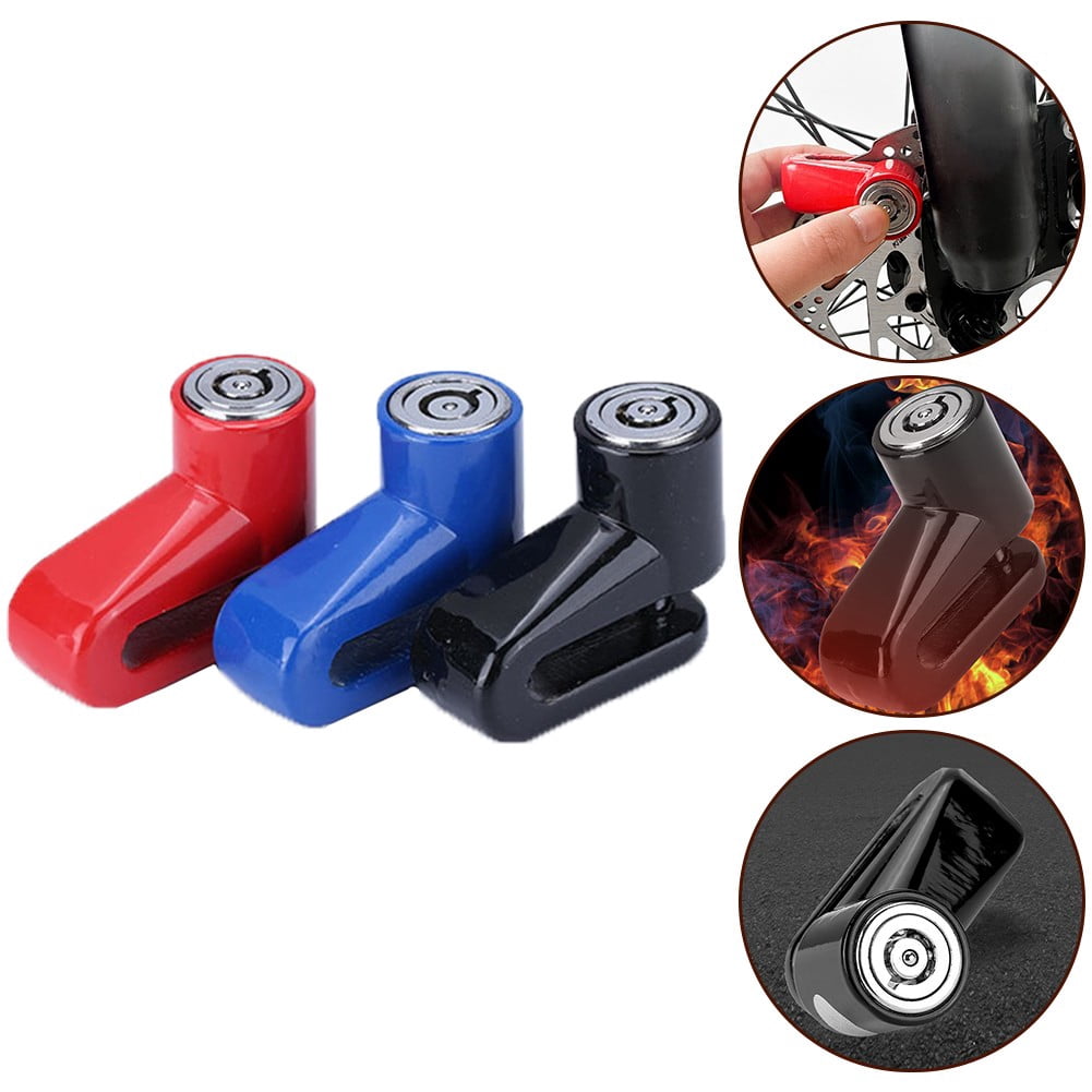 Mountain Bike Anti-Theft Lock Bike Disc Brake Wheel Lock With Lock Frame For Motorcycle Scooter BicycleAccessories