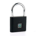 thumbnail image 2 of Fingerprint Padlock Door Lock Smart Biometric Cabinet Luggage Suitcase Micro USB, 2 of 8