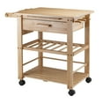 thumbnail image 1 of Winsome Finland Kitchen Cart in Natural Finish -83644, 1 of 8