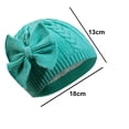thumbnail image 2 of Gorro de punto cálido de invierno para niñas, gorro infantil con forro de algodón, 2 of 5