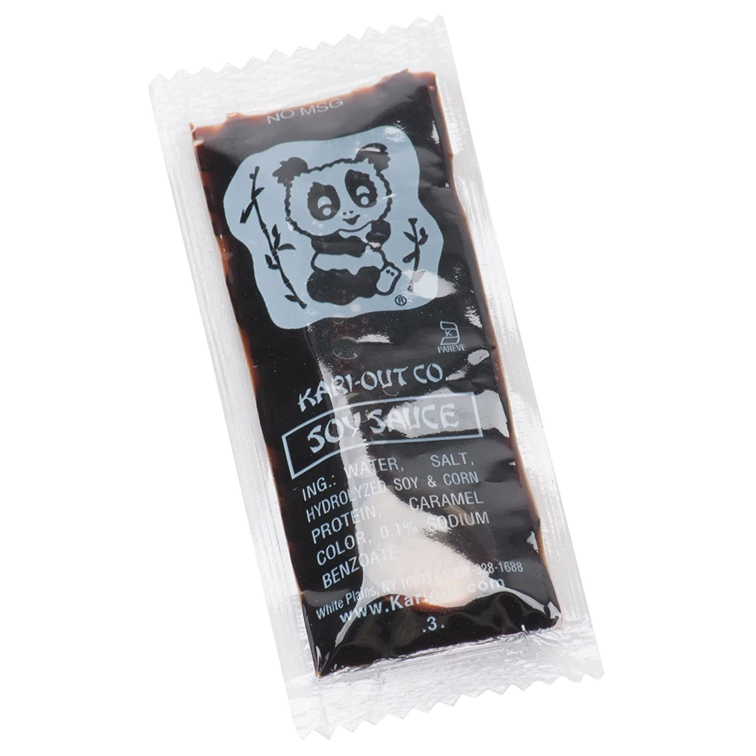 Kari-Out Portion Control Sauce Packets | Gluten Free | Asian Chinese Take Out | 100 Each (Soy and Duck)