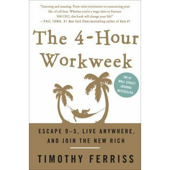 Pre-Owned The 4-Hour Workweek: Escape 9-5, Live Anywhere, and Join the New Rich (Hardcover) 0307353133 9780307353139