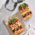 thumbnail image 3 of Rubbermaid Brilliance Food Storage Containers, Set of 5 (10 Pieces Total), Clear, 3 of 12