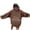Brown, variant on 1/4 Zip Pullover Women Winter Fall Comfy Hooded Long-sleeved Kimono Cold Shoulder Drawstring Graphic Leisure Cotton Hoodies Sweatshirts(Beige,S)
