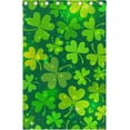thumbnail image 3 of Coolnut St Patrick's Day Thermal Insulated Blackout Grommet Printed Window Curtain - 84x55 in - 100% Polyester 2 Panels, Stitchingstyles, 3 of 6
