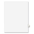 thumbnail image 2 of "Preprinted Legal Exhibit Side Tab Index Dividers, Avery Style, 10-Tab, 21, 11 X 8.5, White, 25/pack, (1021) | Bundle of 5 Packs", 2 of 7