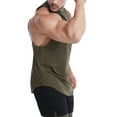 thumbnail image 3 of Biezeib Men Muscle Fitness Sports Vest Solid Color Round Neck Sleeveless Tank Tops Quick-Drying Breathable Basketball T-Shirts, 3 of 6