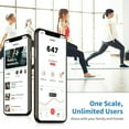 thumbnail image 2 of Zshan Scale for Body Weight, Smart Wireless Bluetooth Body Fat Scale, for Body Weight, Water, BMI, BMR, 2 of 5