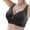 Black, variant on Comfort Bras Women Fashion Casual Breathable Tube Top Bra Underwear Without Steel Ring Gathering And Adjusting Bro