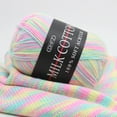 thumbnail image 2 of maxiaoxia Acrylic Yarn Thick Knitting Yarn, Colorful Soft Milk Cotton Yarn, Soft Yarn for Crocheting and Knitting, Velvety Baby Blanket, 2 of 3