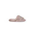 thumbnail image 2 of Joyspun Women's Rhinestone Bow Open-Toe Slippers, 2 of 4