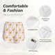 thumbnail image 4 of Balery Funny Chicken Pantalones cortos deportivos para mujer con forro y dos bolsillos, elásticos, para entrenamiento, gimnasio, yoga-Medium, 4 of 7
