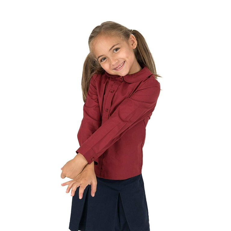 Girls maroon store shirt