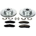 thumbnail image 3 of PowerStop Front Z23 Evolution Sport Carbon-Fiber Ceramic Brake Pad and Drilled & Slotted Rotor Kit Fits: PONTIAC Select Models K2912, 3 of 10