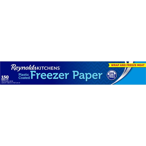 Reynolds Plastic Coated Freezer Paper, 150 sf