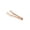 B887 Rose Gold, variant on Pasta Tong, Stainless Steel Comb Style Spaghetti Server, Multi-Color Kitchen Tongs for Salad and Noodle, Food Grade Pasta Fork Clamp, Durable B888_Silver