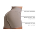 thumbnail image 4 of Shorts CRZ YOGA Secretsculpt Butterlift tiro alto 4", 4 of 5