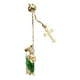 thumbnail image 2 of Pulsera Ajustable oro laminado 18k, dijes San Judas tadeo y cruz, 2 of 7
