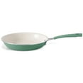 thumbnail image 4 of Martha Stewart 12-Piece Nonstick Aluminum Cookware Set with Soft Grip Handles, Sage, 4 of 10