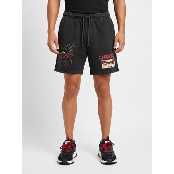 Chucky Men's & Big Men's Jogger Shorts, Sizes XS-3XL