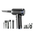 thumbnail image 1 of Naiovety Soplador de polvo inalámbrico portátil, limpio y electrónico, para diversos productos, lo que da como resultado una mejor limpieza Suministros de limpieza para el hogar VC016negro+50000RPM, 1 of 6