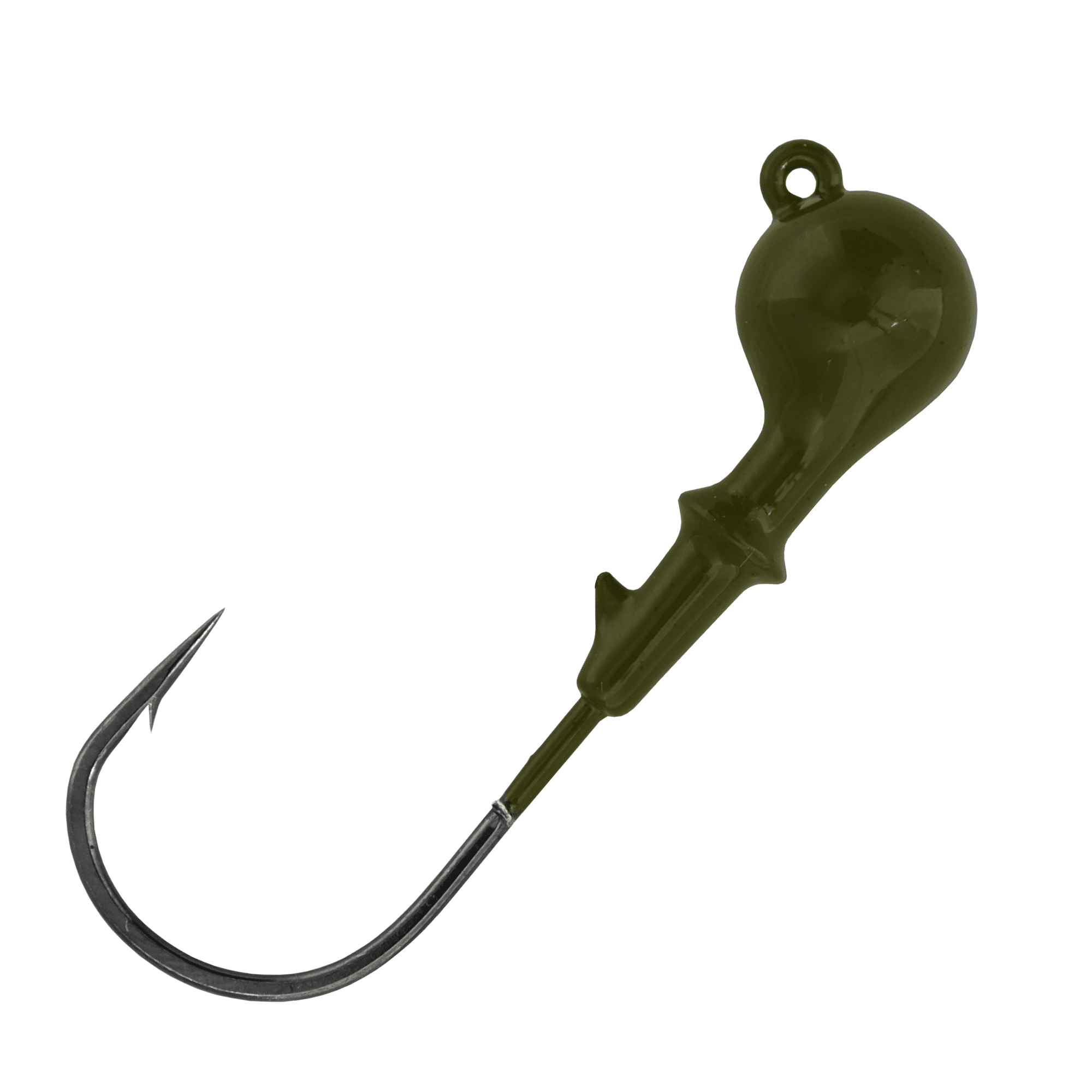 Buckeye Lures G-Man Shakey Head 1/4 oz. – Green Pumpkin, 3-Pack