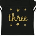 thumbnail image 4 of Inktastic 3rd Birthday Gold 3 Year Old Boys or Girls Toddler T-Shirt, 4 of 5