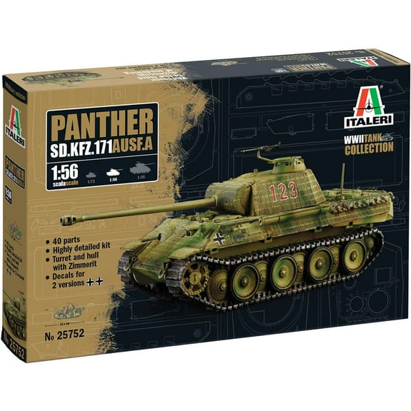Sd. Kfz. 171 Panther Ausf. A 1/56 Kit 1:56 Scale
