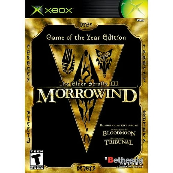 Pre-Owned The Elder Scrolls III: Morrowind - Game Of The Year, Bethesda Softworks, Xbox